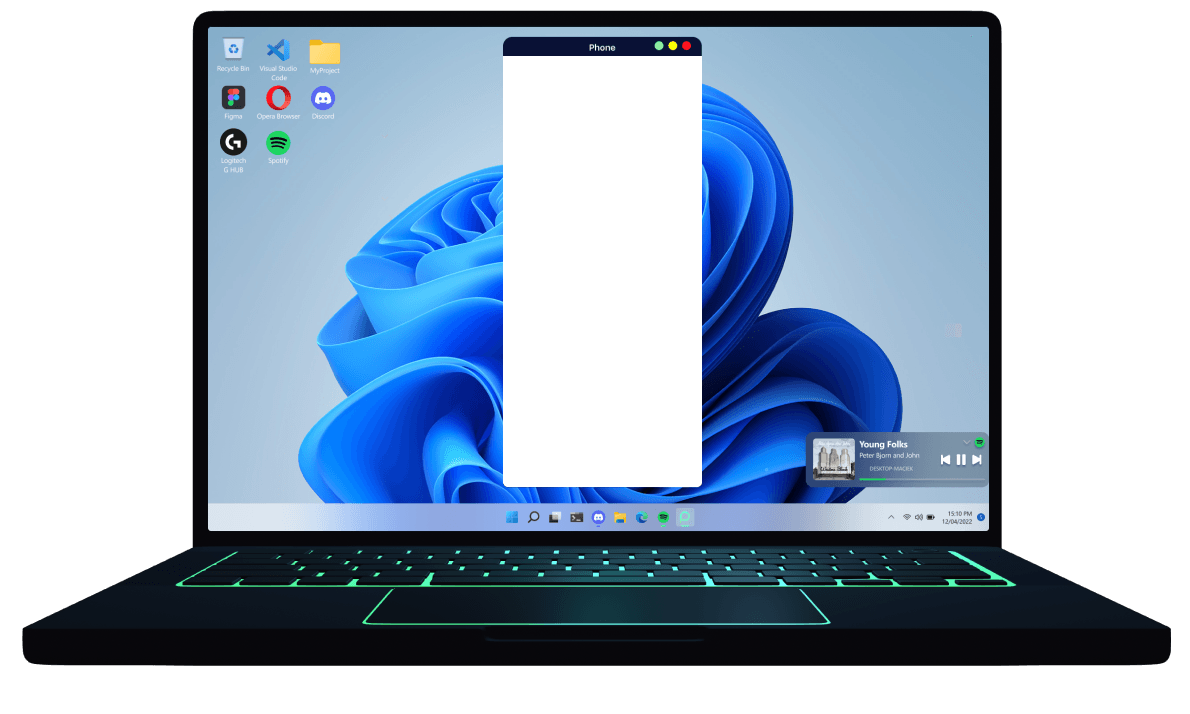 Desktop Frame